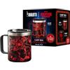 Bialetti Tazza Termica con Manico Stranger Things, si illumina al buio, perfetta tenuta della temperetura, no Lavastoviglie, capienza 420 ml