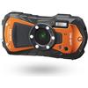 Ricoh Fotocamera digitale RICOH WG-80 arancione impermeabile