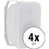 McGrey 4x Altoparlante Casse Diffusori HiFi Parete Muro Tenuto Stagna Esterno IP56 Set
