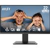 MSI PRO MP223 E2 Monitor PC 54,5 cm (21.4") 1920 x 1080 Pixel Full HD LED Nero