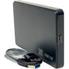 OPAX51 Hard disk esterno SSD 120 GB 520 Mb/s USB 3.0 ad alta velocità 120 GB 2.5 SATA compatibile con tutti i sistemi operativi e console di videogiochi e TV + custodia e cavo USB 3.0 51SSD120_