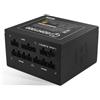 NOX XTREME PRODUCTS HUMMER GDM 1000W Gold - Alimentatore modulare ATX 3.1 80 PLUS Gold, ventola silenziosa da 120 mm, PCIe 5.1, efficienza del 90%, cavi piatti extra lunghi