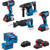BOSCH Combo Kit Bosch 0615990N37 18V 4/5.5 Ah
