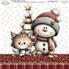 Pannolenci Stampato Furry e Snow