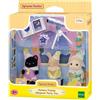 Sylvanian Families - 5750 Amici dell'Asilo -Trio Pigiama Party