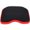 Ausla Sedile per Canoa Cuscino per Sedile Ergonomico per Barca da Pesca Cuscino per Sedile per Pesca in Cotone Cuscino per Sedile per Kayak con Ventose, 30 X 25 X 4,5 Cm(Nero)