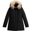 Woolrich parka donna Arctic in Ramar Cloth con pelliccia removibile Nero XS,S,M,L
