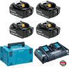Makita Kit energia Makita® 197626-8 ( 4 X batterie 18V 5Ah + DC18RD )