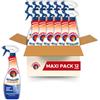 Chanteclair - Anticalcare Universale con Aceto Bianco, Ideale Contro il Calcare su Acciaio, Rubinetti e Ceramica, Forza&Igiene - 12 Flaconi da 625 ml (Scelta Casuale tra Nuovo e Precedente Formato)