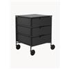 Kartell Contenitore con ruote con 3 cassetti Mobil -