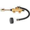 EVGATSAUTO Kit Universale Pompa Freno Posteriore per Moto con Serbatoio, Cilindro Maestro, Compatibile con ATV e Dirt Bike