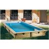Piscina in legno 2,50 x 4,50 m rettangolare Azura 450 Ubbink