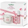 Equilibra Kit Corpo Rosa Ialuronica Nutriente Con Burro Corpo 300ml + Acqua Corpo Profumata 50ml