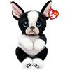 Ty Beanie Bellies - Tink il Bulldog Francese con gli Occhioni Azzurri Glitter, gli Animaletti di Peluche con il Pancino Morbido Originali 30 Cm - T43204