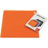Silikomart | Decorazione Torta in Silicone, Colore Arancio, Misure 5 x 175 x 175 mm,