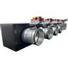 Plenum in poliuretano espanso a 8 zone con serrande motorizzate Lindab da 160 o 200 mm