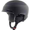 ALPINA Unisex - Adulti, BANFF MIPS Casco da sci, black matt, 55-59 cm