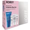 KORFF Srl Korff Cofanetto di Natale 2025 Kit Intense Barrier - Latte detergente 100 ml + Siero 10 ml + Crema 20 ml + Fluido SPF50+ 15 ml