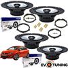 Alpine Evotuning - no hertz Kit 4 Casse Altoparlanti Alpine SXE Anteriori Posteriori Seat Ibiza 6J dal 2008