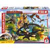 Schmidt Spiele 56548 Flying Dragons-Puzzle per bambini, 150 pezzi, in cartone erboso
