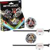 Beyblade X in collaborazione con Transformers, Optimus Primal 3-60F vs. Starscream 3-80N, confezione multipla con 2 trottole e 2 lanciatori, trottole da battaglia per bambini e bambine di 8 anni