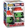 Funko Pop! Marvel: Holiday - She-Hulk - Figura in Vinile da Collezione - Idea Regalo - Merchandising Ufficiale - Giocattoli per Bambini e Adulti - Movies Fans - Figura per i Collezionisti