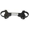 Peruzzo Unisex - Adult Frame Retaining Arm 2334040400 Frame Retaining Arm Black/Grey, One Size
