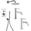 PAINI RUBINETTERIE Paini Trenta Kit Rubinetteria Doccia, Lavabo e Bidet Cromo