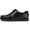 Kickers Fragma15 Lace Lthr Am - Scarpe Stringate Derby Uomo, Nero (Black), 43 EU