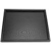 TOPINCN Vassoio rettangolo in Legno massello tè caffè Bevande Piatto Snack Pasti Prima Colazione Ristorante Piatto da tavola(30 x 24 cm)