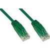 LINK - CAVO RETE CATEGORIA 6 NON SCHERMATO UTP COLORE VERDE HALOGENFREE MT 0,25 SLIM