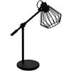 Eglo Leuchten my light Lampada da tavolo Tabillano orientabile nero opaco con gabietta 1XE27 99019/20