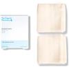 L.R.B. LAB.RICERC. BIOCHIMICHE The Organic Pharmacy - Muslin Cloth Panno di Mussola 100% Cotone Biologico 2 pezzi