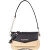 Valentino Unika, Borsa Donna, Nero/Naturale, Taglia Unica