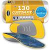 Dr. Scholl's Dr. Scholl - Solette Custom Fit, lunghezza 3/4, sollievo dal dolore 5 in 1 per piedi, parte bassa della schiena, ginocchia e fascite plantare, supporto per arco plantare, unisex
