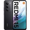 Redmi 15 - Smartphone Von 8 + 256GB, Schwarz Midnight, Bildschirm Von 6,9" 120Hz