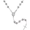 Gioielleria Lucchese Oro Collana Rosario Oro Bianco GL102238