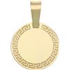Gioielleria Lucchese Oro Ciondolo Medaglia Personalizzabile Oro giallo GL101749