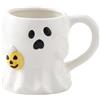 HGSHUO Tazza di Halloween Ceramica Tazza Ghost Coffee Mug Halloween Tazze Party Bomboniere Tazze Divertenti 400 ml