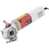 KATSU Tools KATSU Taglierina Elettrica per Tessuti, Lama Diametro 65mm e 22mm Spessore di Taglio Massimo, Ideale per Tessile Pelle Taglio Carta, Lama Extra Inclusa 103911