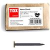 TOX chiodi per quadri Home Classic in acciaio temprato con testa in ottone, dimensioni 2,0 x 40 mm, chiodi in acciaio per quadri per quasi tutti i materiali da costruzione, 20 pezzi, 063600103