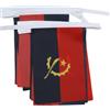 AZ FLAG Ghirlanda 6 Metri 20 Bandiere Angola 21x15cm, Bandiera Angolana 15 x 21 cm - Festone Bandierine