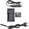 DSTE DMW-BCM13 Batteria + Caricabatteria Compatible per Panasonic Lumix DMC-TS5 DMC-TZ40 DMC-ZS30 DMC-ZS35