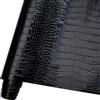 CRASPIRE Tessuto in Pelle di Coccodrillo 53X12 PU Finto per Goffratura Cucito Fogli di Grana della Pelle Materiale in Tessuto Fai da Te Tappezzeria Artigianato Borse Mobili Rivestimento Auto