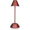 Nordstern Lampada da tavolo a batteria a LED - Lampada da tavolo ricaricabile con connettore USB-C - senza fili e dimmerabile con 3 temperature di colore 3000 K-6000 K tramite interruttore touch -