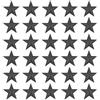 PATIKIL 30 Pc Stelle Adesive Da Cucire Stelle Ricamate Nero 1 x 1 | Applicazioni, Per Abbigliamento Giubbetti Cappello Zaino Riparazioni Decorazioni, Decorazioni