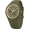ICE-WATCH - ICE champagne Olive green - Orologio verde da Donna con Cinturino in silicone - 025254 (Small 37)