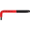 KS Tools 117.2486 Chiave maschio piegata ad esagono incassato con isolamento protettivo, 3/16