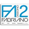 Fabriano Album da disegno Fabriano F2 punto metallico 110 g/m² 24x33 cm 10 fogli lisci riquadrati - 04204205