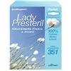 Lady Presteril Linea Pocket Assorbente Puro Cotone 10 Assorbenti Giorno con Ali